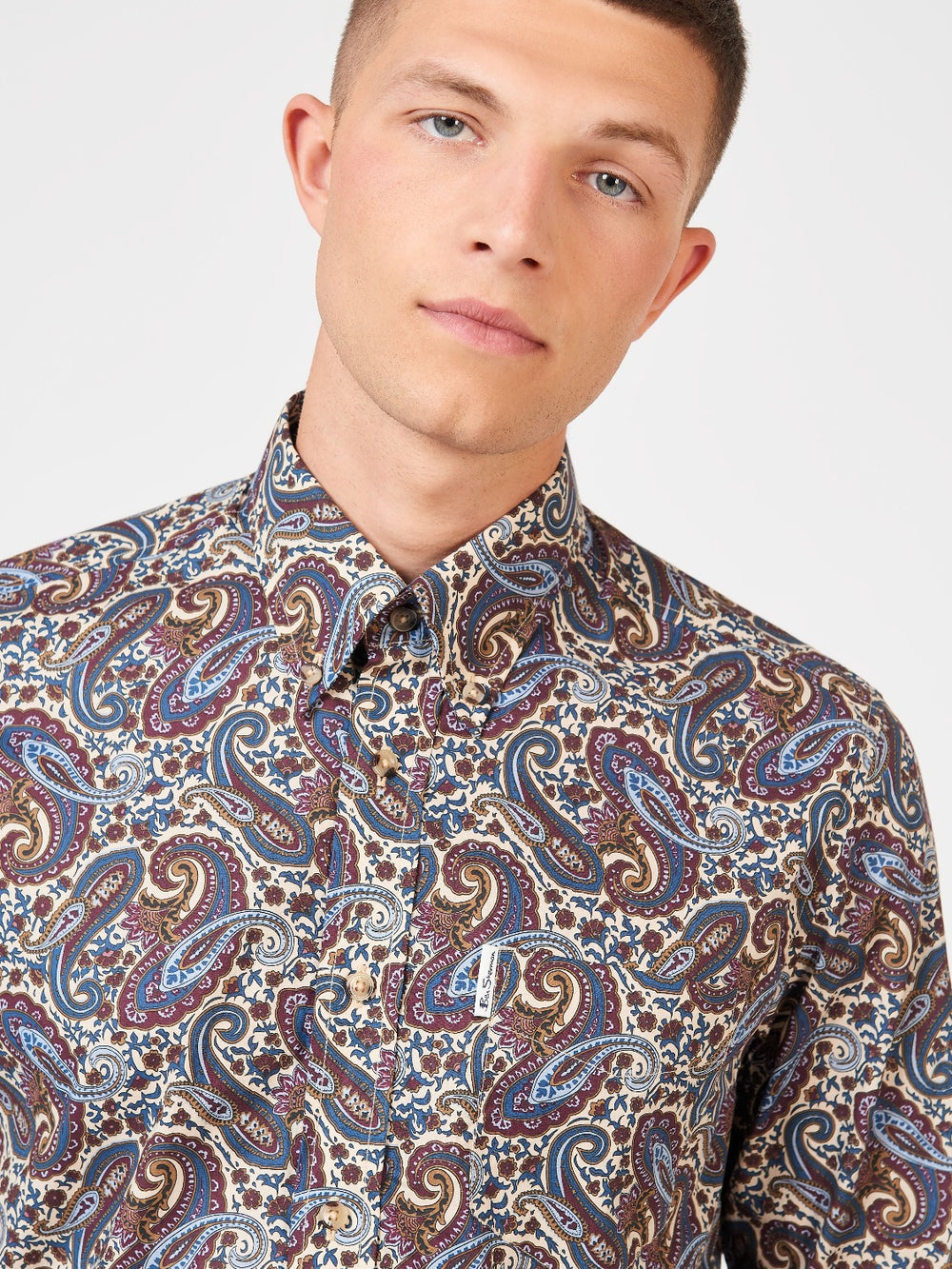 Chemises Ben Sherman Signature Paisley Multicolore | TLY-71420913